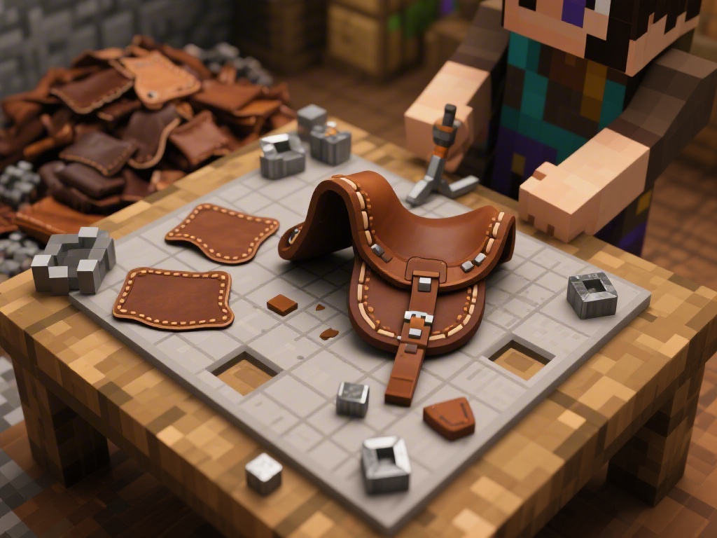 How to Make a Saddle in Minecraft PC: Step-by-Step Guide