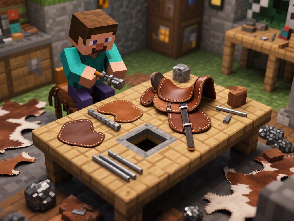 How to Craft a Saddle on Minecraft PC: A Step-by-Step Guide
