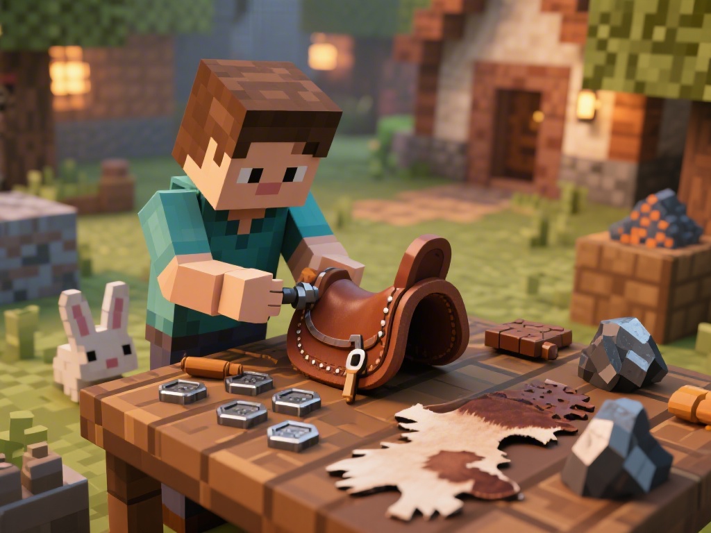 How to Craft a Saddle in Minecraft: A Comprehensive Guide