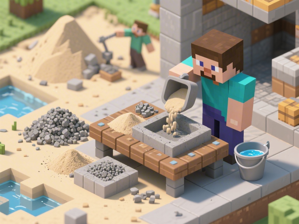 How to Make Concrete in Minecraft: A Step-by-Step Guide
