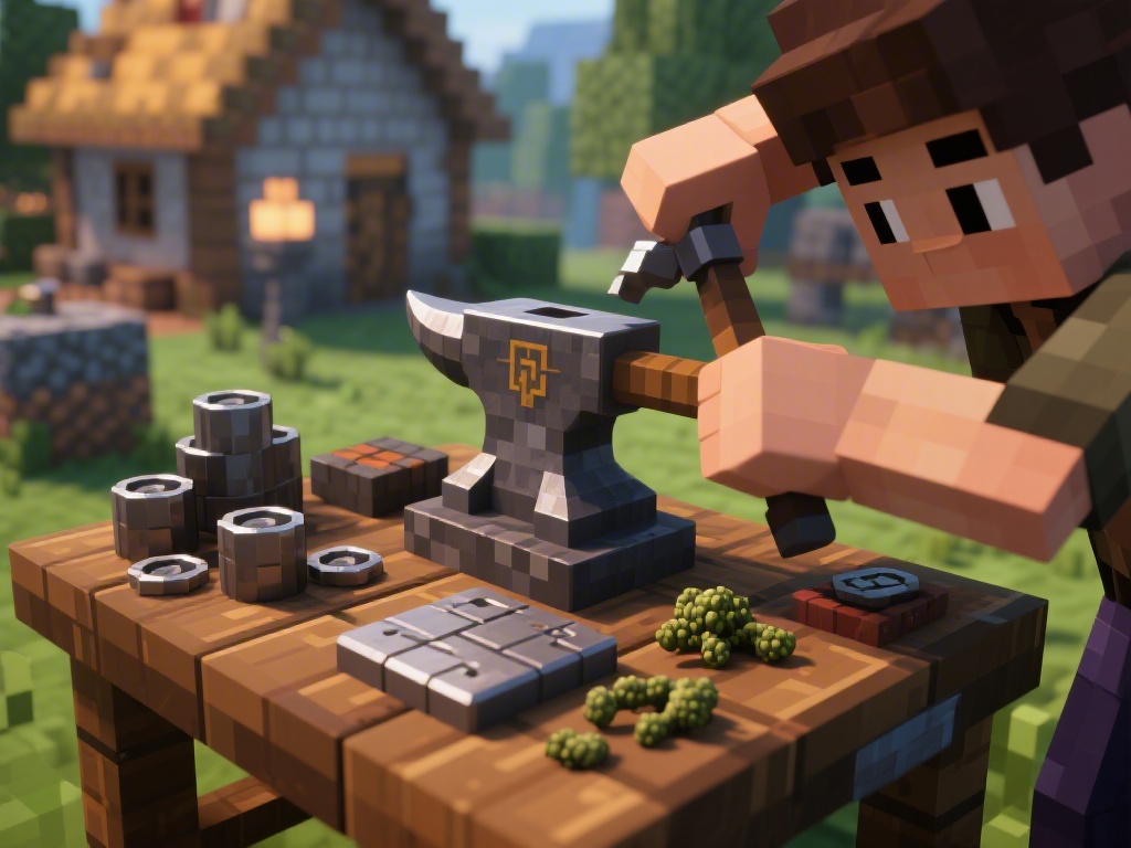 5 Easy Steps to Make an Anvil in Minecraft