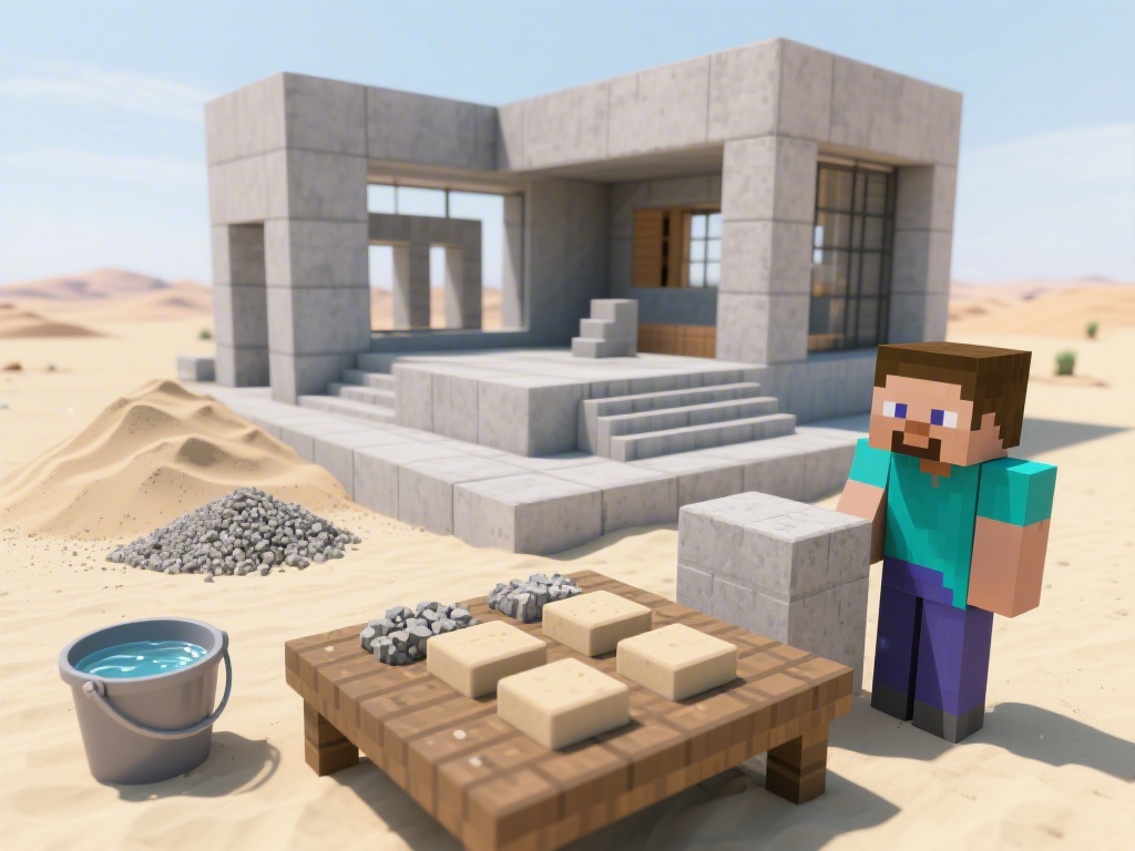 How to Make Concrete in Minecraft: Step-by-Step Guide