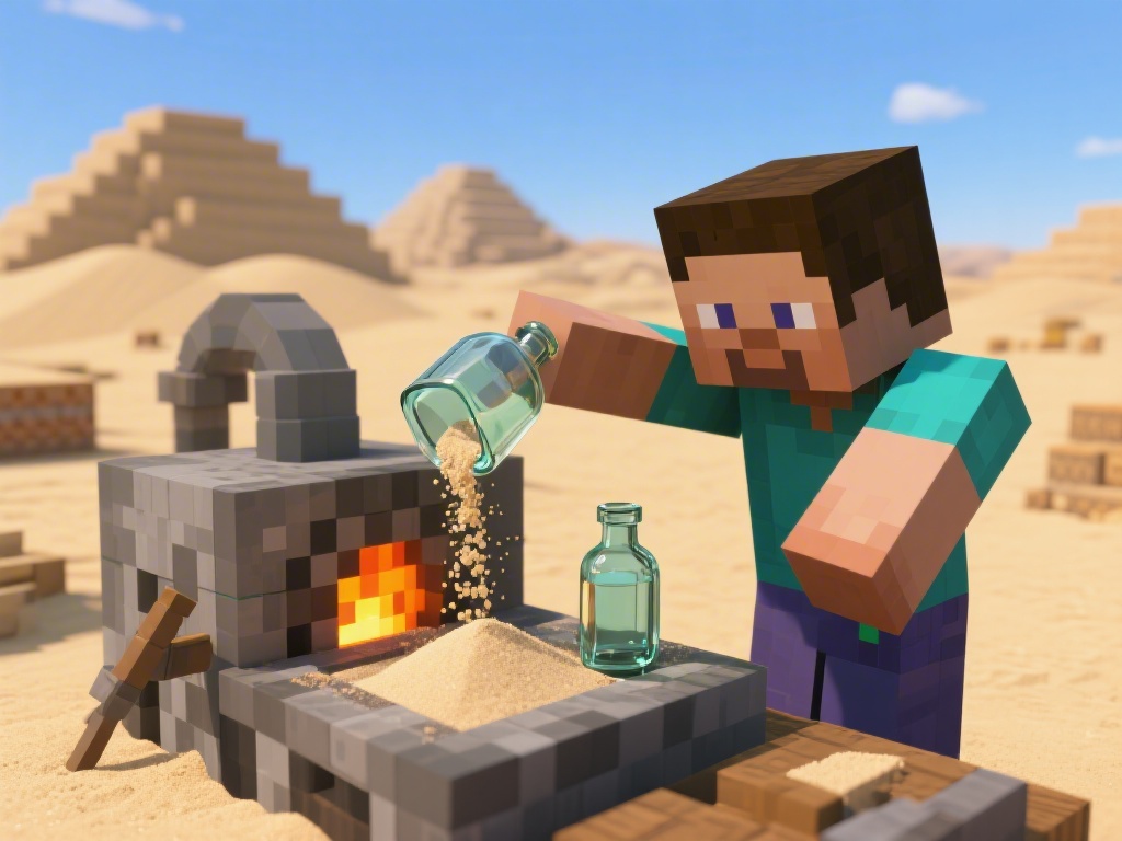 How to Make Glass in Minecraft: A Step-by-Step Guide