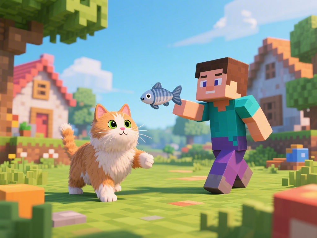 How to Tame a Cat in Minecraft: Step-by-Step Guide