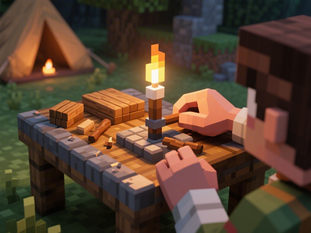 How to Make a Torch in Minecraft: Step-by-Step Guide