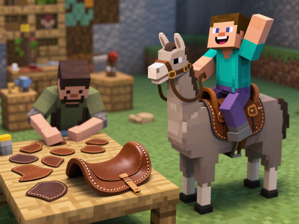 How to Make a Saddle in Minecraft: A Comprehensive Guide
