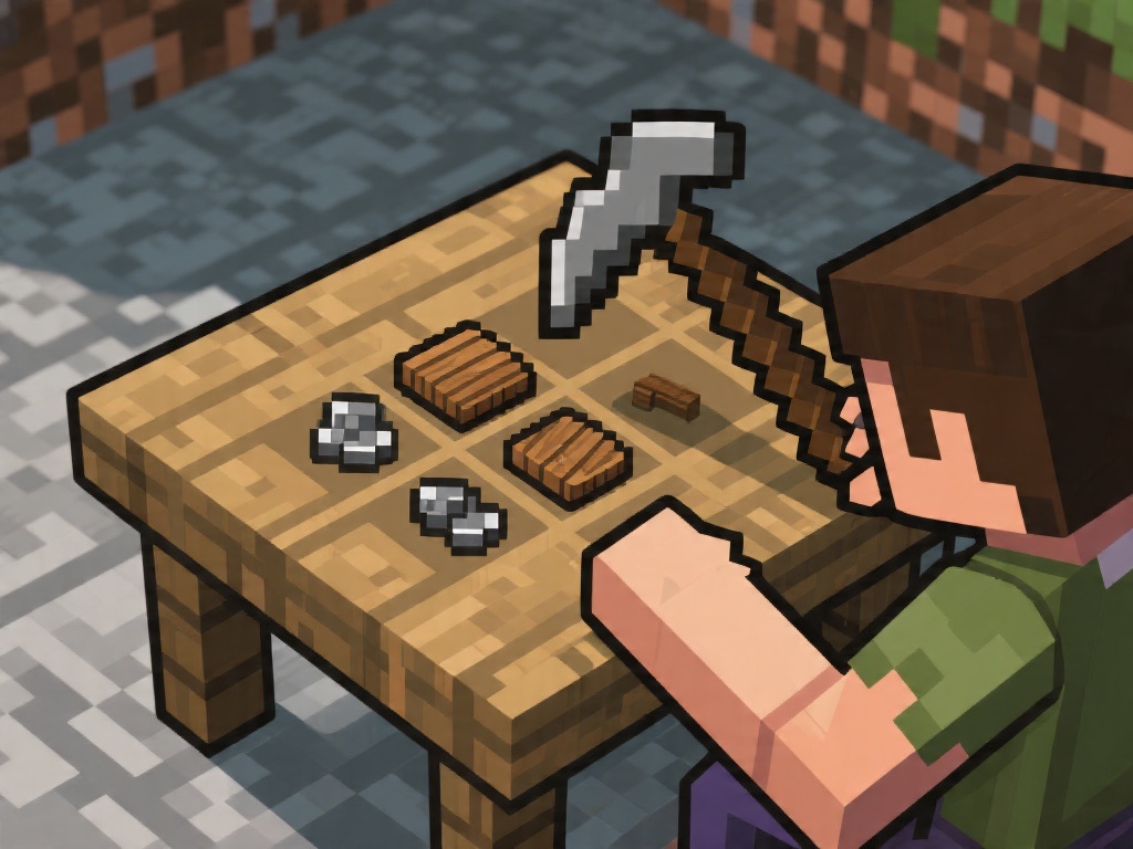 How to Make Pickaxes in Minecraft: Step-by-Step Guide