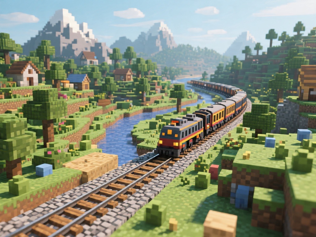 How to Make a Minecraft Railway in 5 Easy Steps