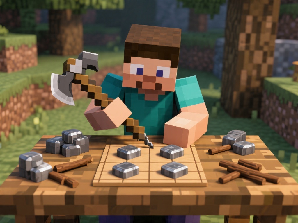 How to Make a Pickaxe in Minecraft: Step-by-Step Guide