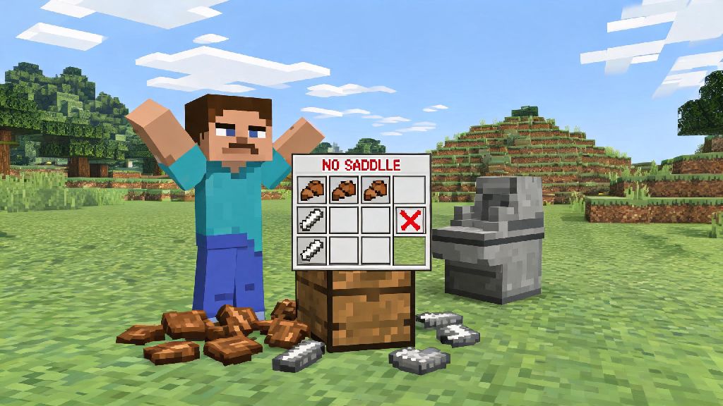 How Do You Make a Saddle in Minecraft 2026? Easy Step-by-Step Guide
