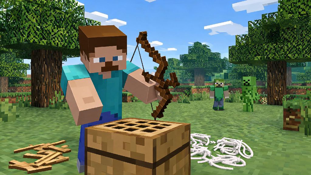 How to Craft a Bow in Minecraft: Easy Step-by-Step Guide for All Playstyles