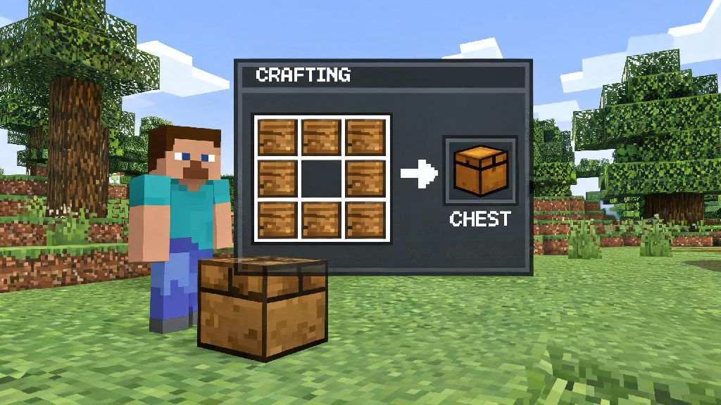 How to Craft a Chest in Minecraft: Simple Step-by-Step Guide for All Players