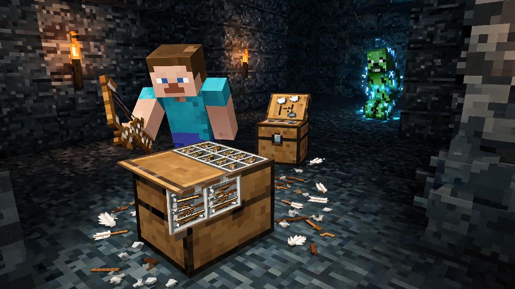 How to Craft Arrows in Minecraft: Easy Step-by-Step Guide for All Players