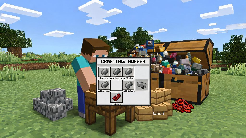 How to Make a Hopper in Minecraft: Easy Step-by-Step Guide for All Players