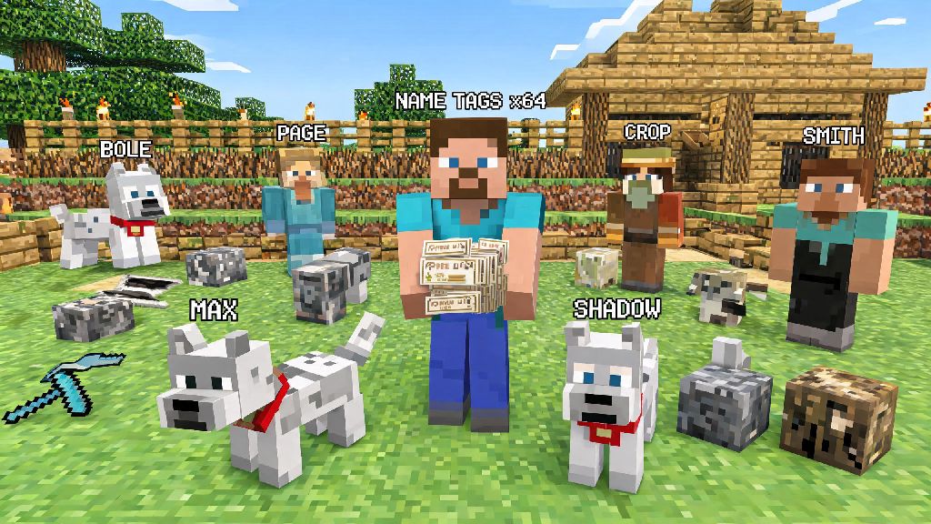 How to Make a Name Tag in Minecraft: Easy Step-by-Step Guide for All Modes