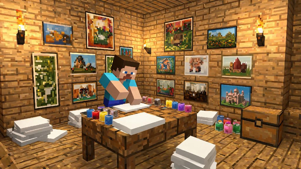 How to Make Paintings on Minecraft: Easy Step-by-Step Guide for All Skill Levels