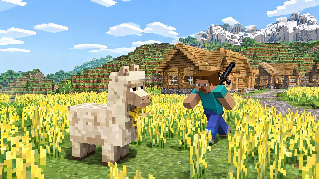 What Do Llamas Eat in Minecraft? Full Guide to Feeding, Taming & Breeding