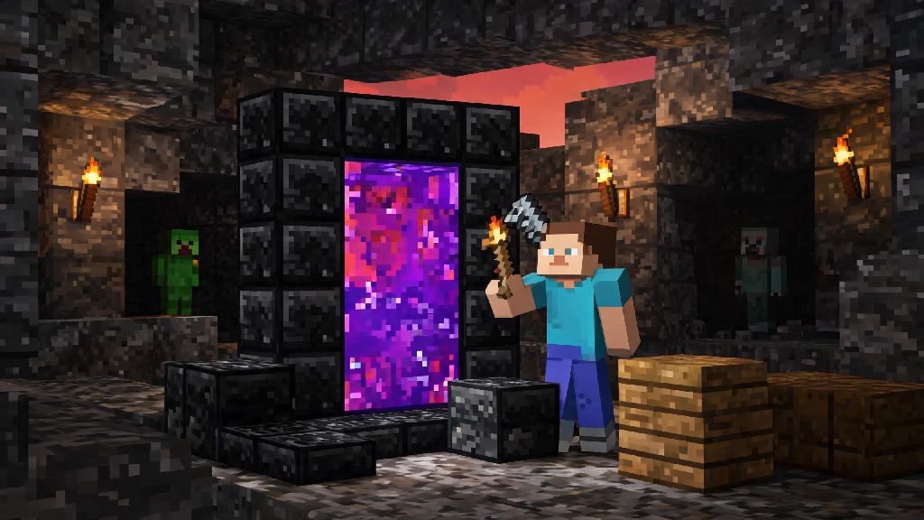 How Do I Make a Minecraft Portal? Easy Step-by-Step Guide for All Game Modes