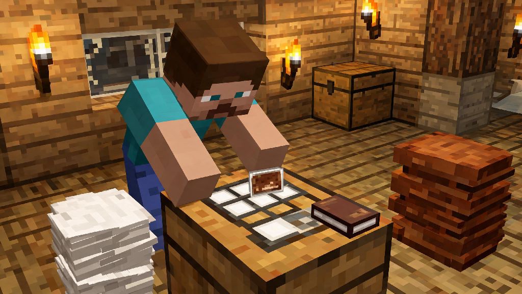 How Do You Make a Book in Minecraft? Easy Step-by-Step Guide