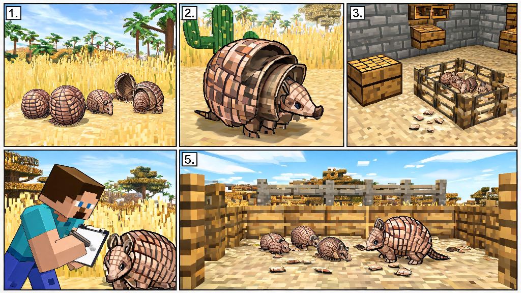 How to Breed Armadillos in Minecraft: Easy Step-by-Step Guide