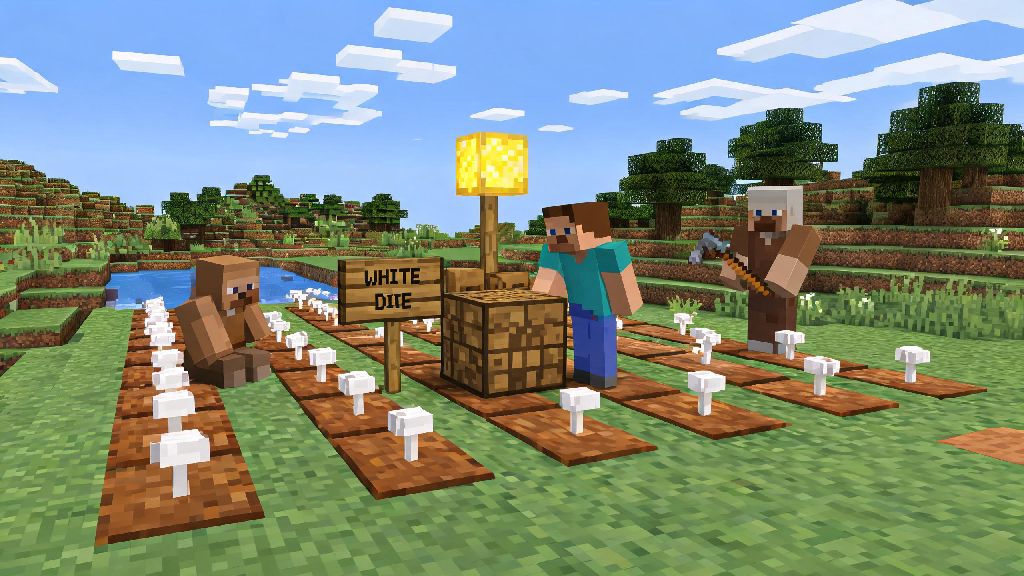 How to Get White Dye in Minecraft: Easy Guide for Survival & Creative Play