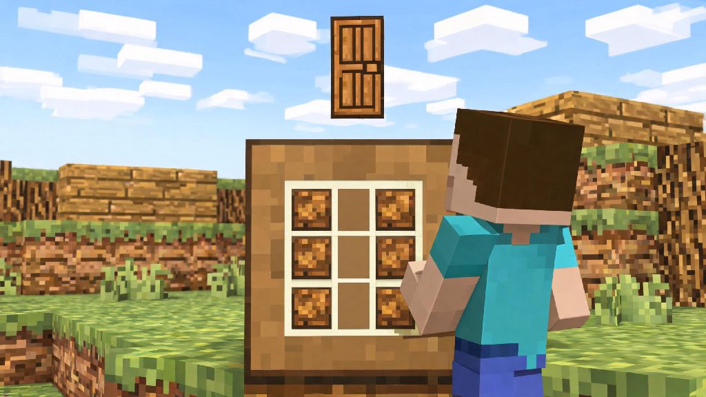 Easy Guide: How to Make a Door in Minecraft PC for All Game Modes