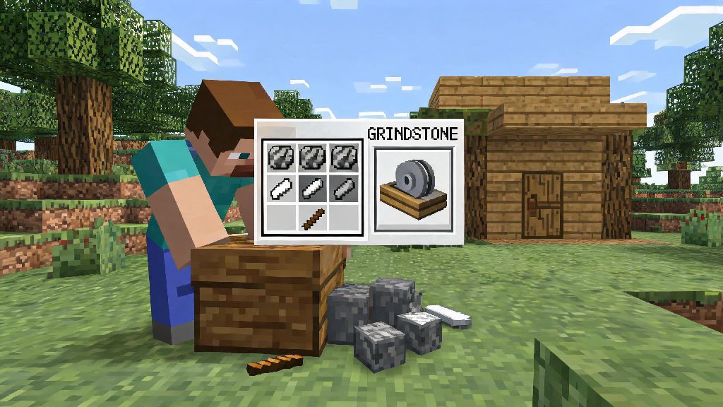 How to Make a Grindstone in Minecraft: Easy Step-by-Step Guide