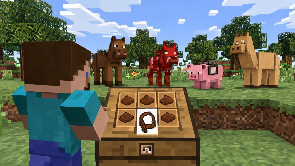 How to Make a Saddle in Minecraft PC: Easy Step-by-Step Beginner Guide