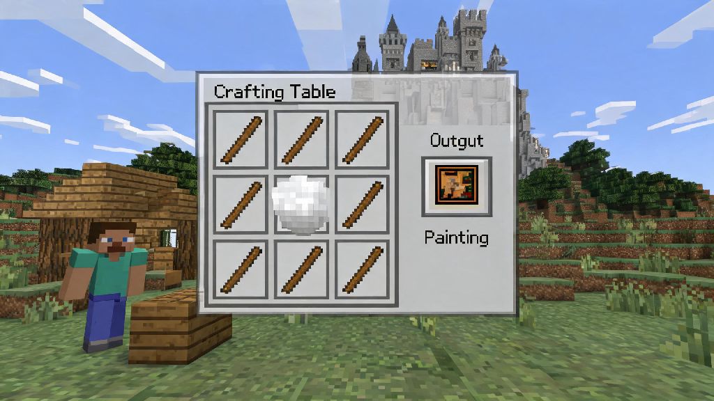 How to Make Paintings in Minecraft: Simple Step-by-Step Guide for All Play Styles